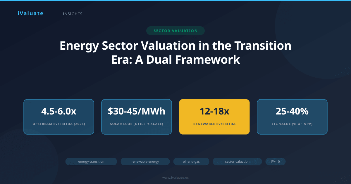 Energy Sector Valuation in the Transition Era: A Dual Framework