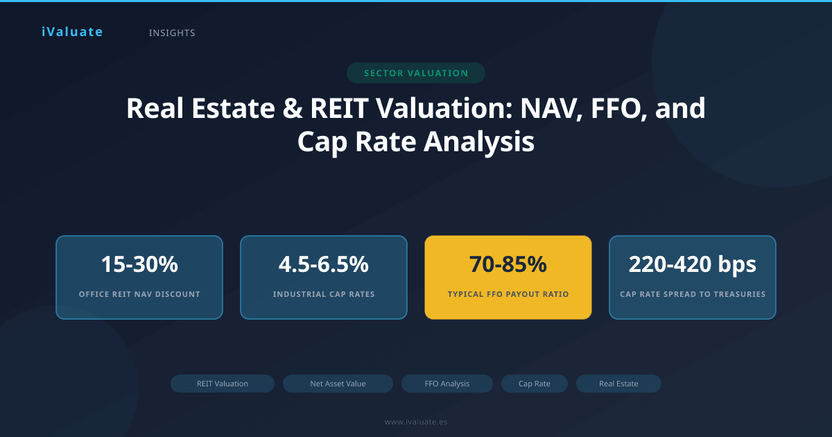Real Estate & REIT Valuation: NAV, FFO, and Cap Rate Analysis