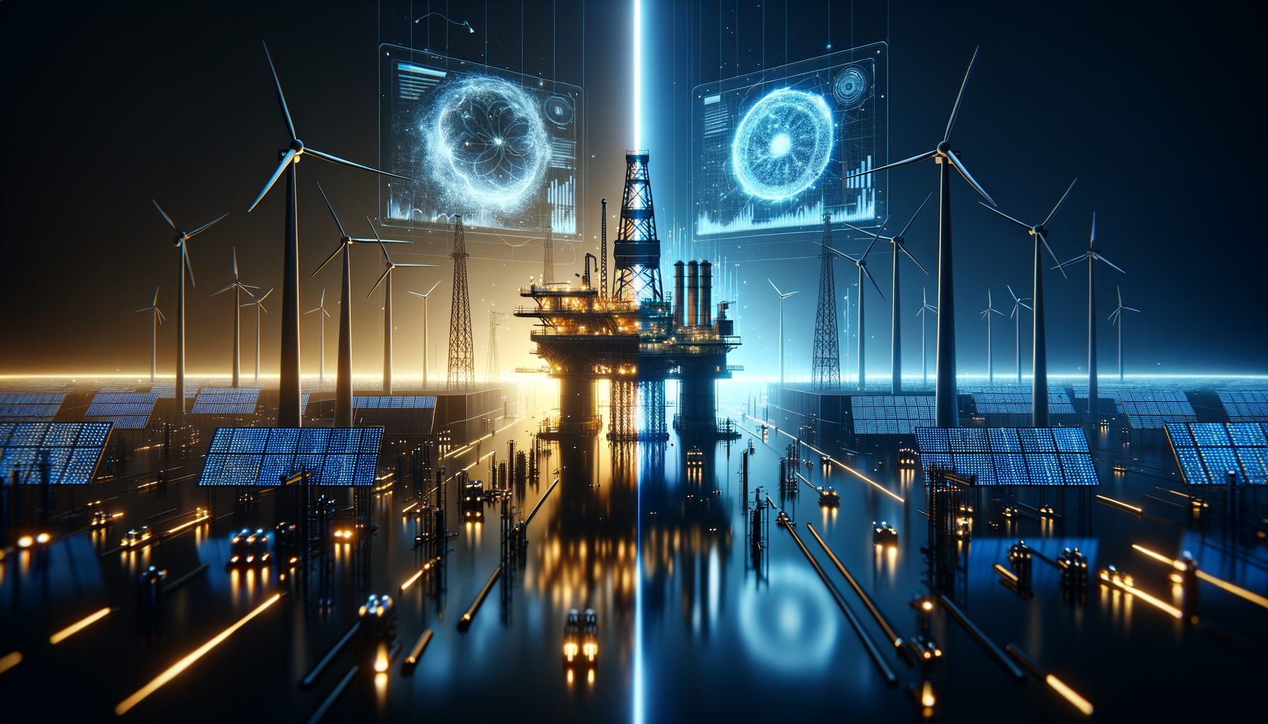 Energy Sector Valuation in the Transition Era: A Dual Framework