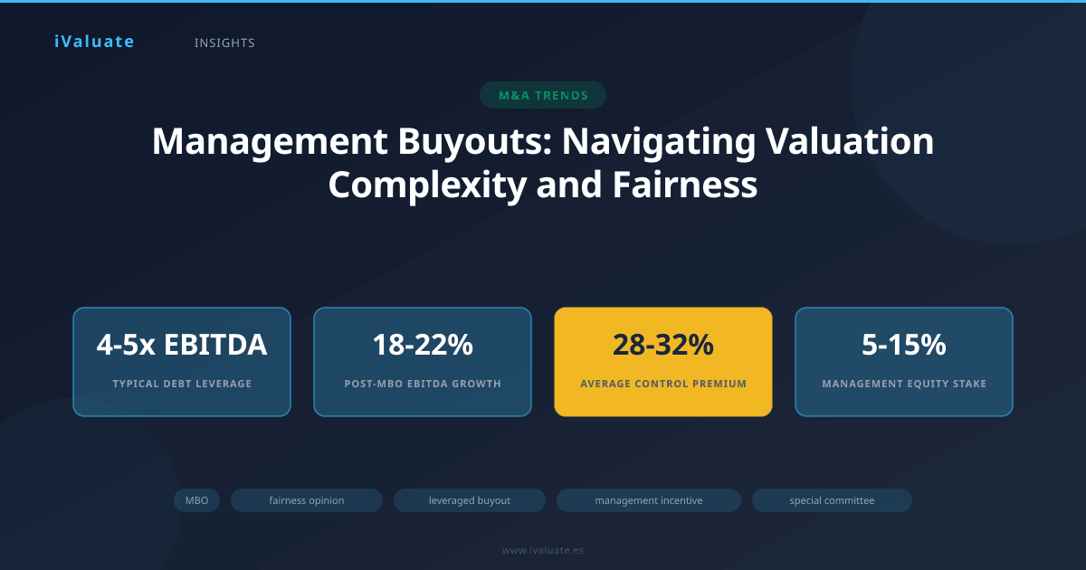 Management Buyouts: Navigating Valuation Complexity and Fairness