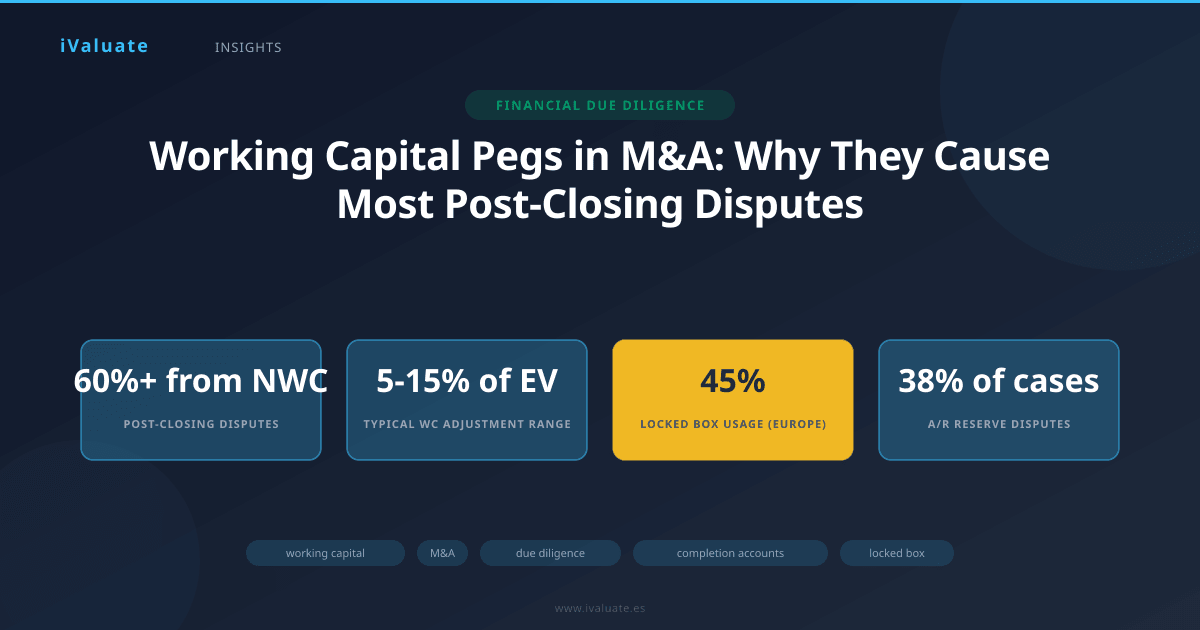 Working Capital Pegs in M&A: Why They Cause Most Post-Closing Disputes