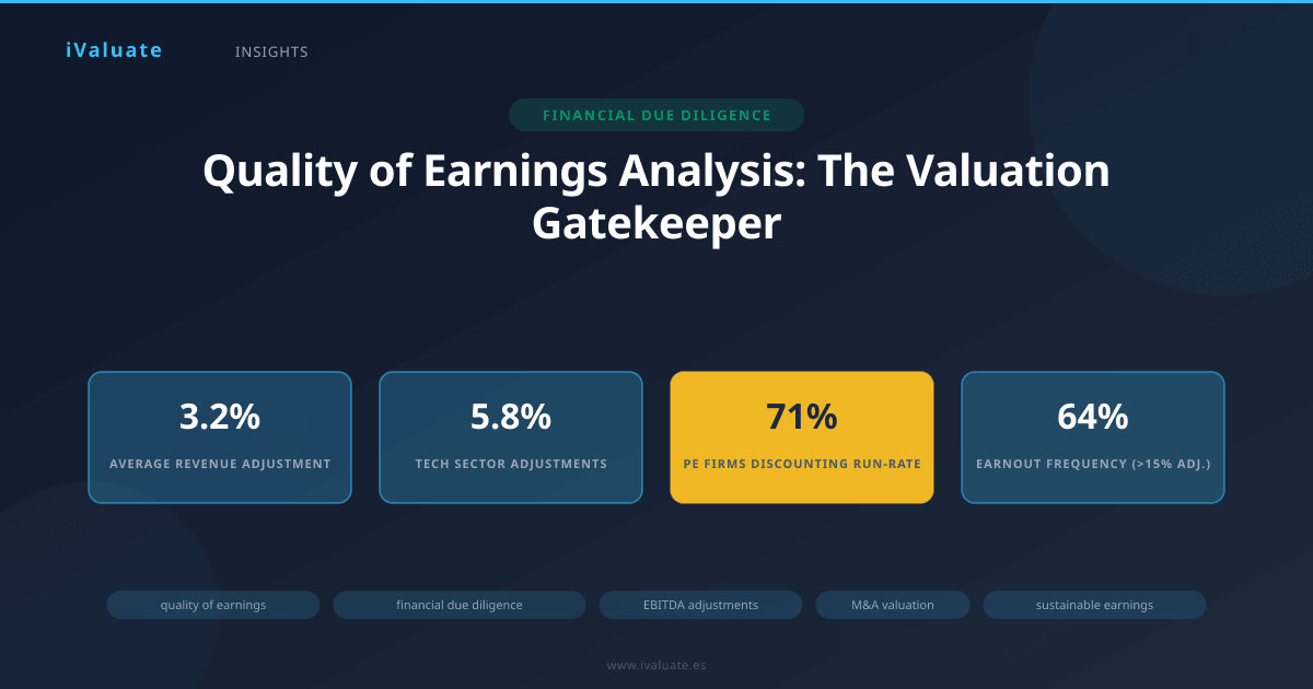 Quality of Earnings Analysis: The Valuation Gatekeeper