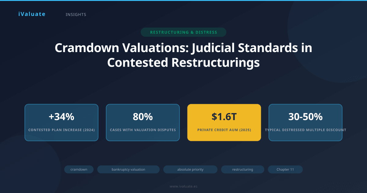 Cramdown Valuations: Judicial Standards in Contested Restructurings