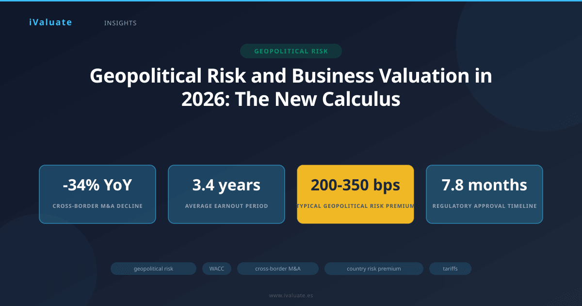 Geopolitical Risk and Business Valuation in 2026: The New Calculus