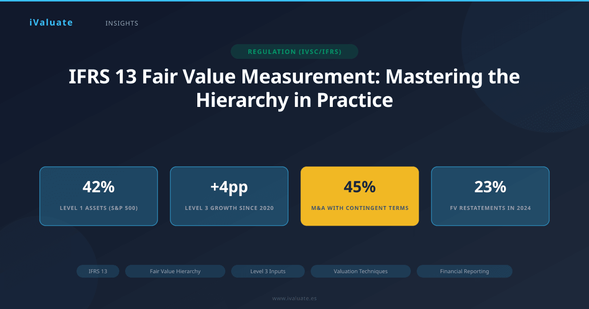 IFRS 13 Fair Value Measurement: Mastering the Hierarchy in Practice