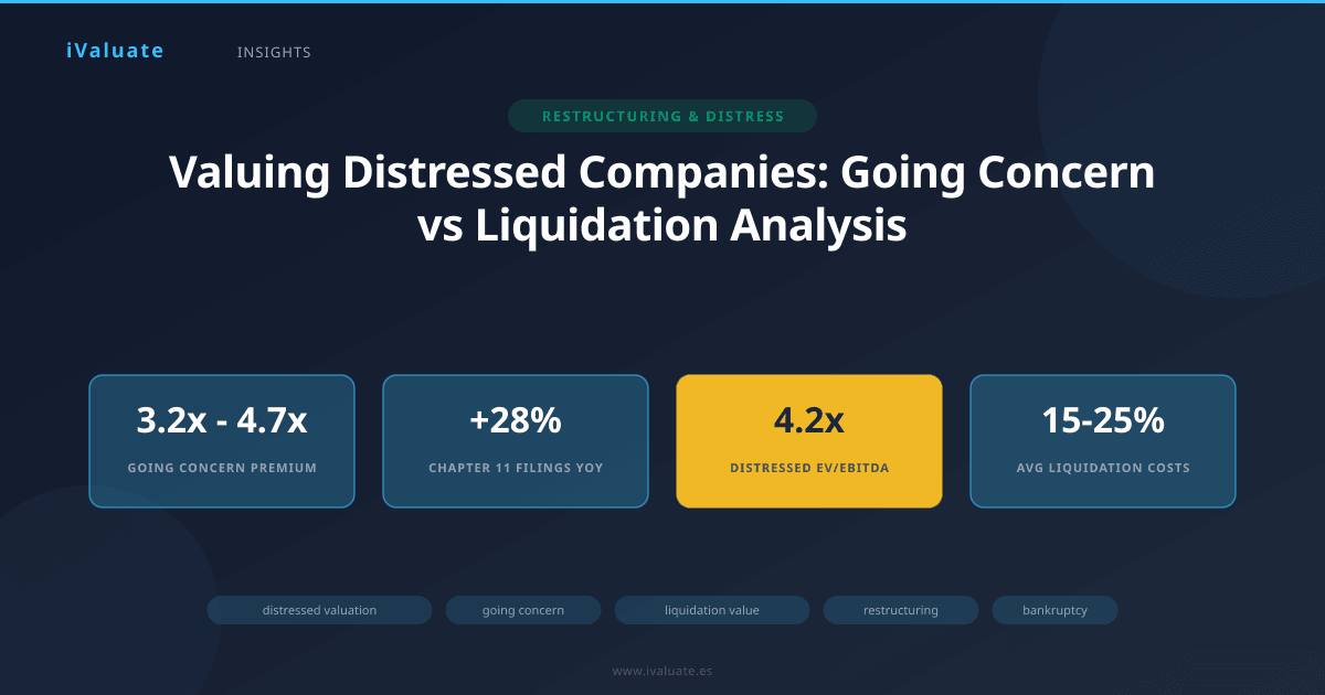 Valuing Distressed Companies: Going Concern vs Liquidation Analysis