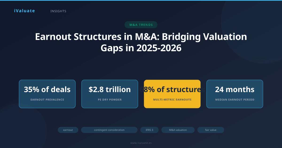 Earnout Structures in M&A: Bridging Valuation Gaps in 2025-2026