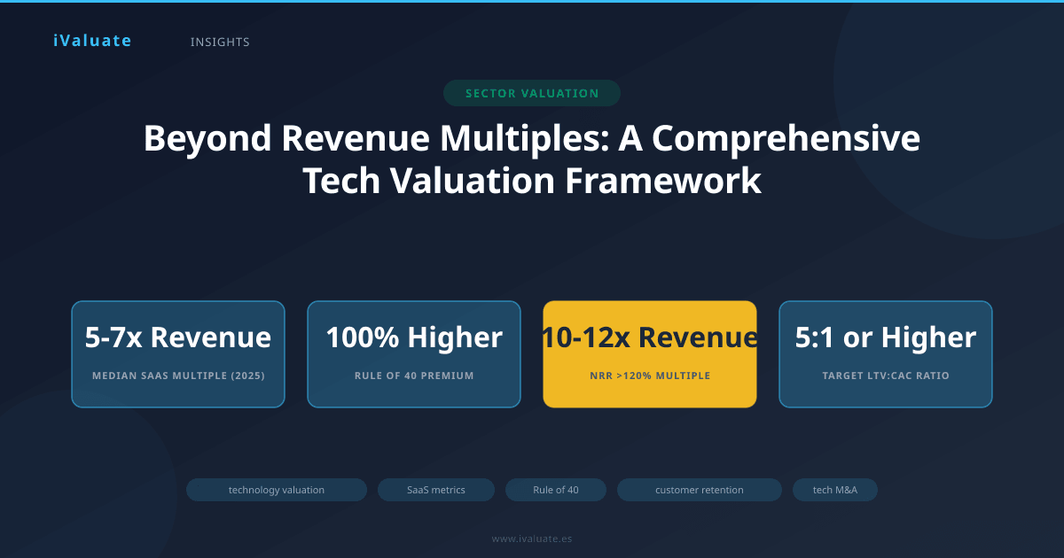 Beyond Revenue Multiples: A Comprehensive Tech Valuation Framework