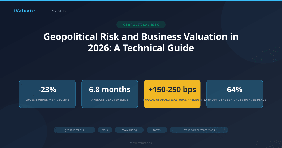 Geopolitical Risk and Business Valuation in 2026: A Technical Guide
